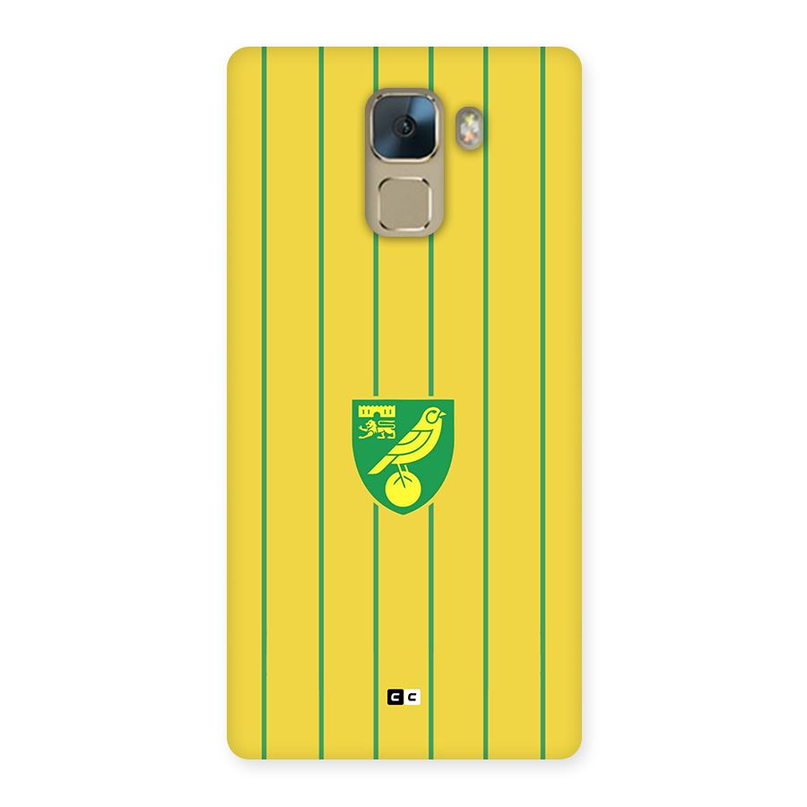 Norwich City Back Case for Honor 7