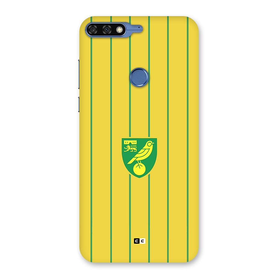 Norwich City Back Case for Honor 7C