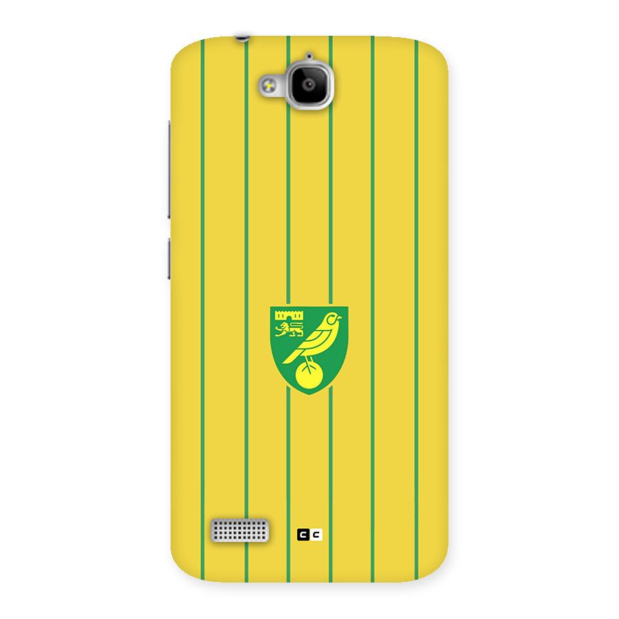 Norwich City Back Case for Honor Holly