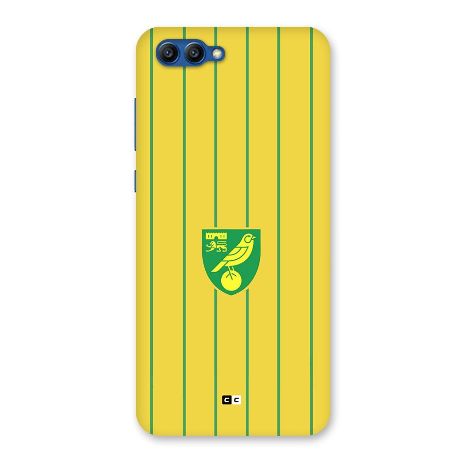 Norwich City Back Case for Honor View 10