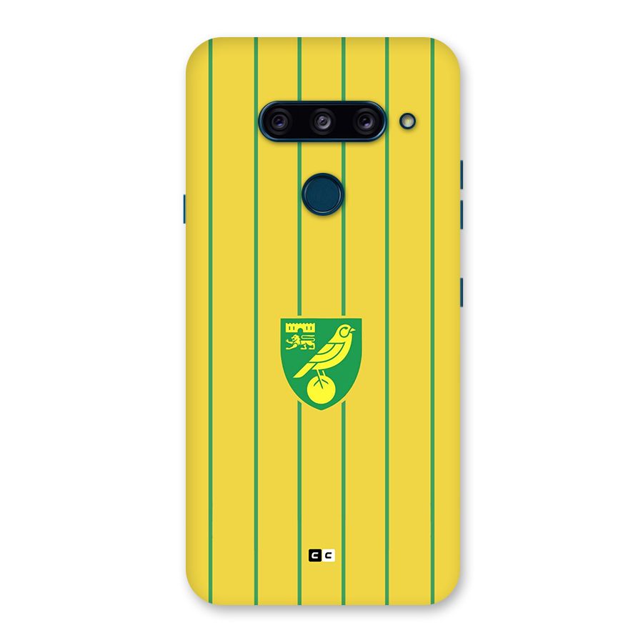 Norwich City Back Case for LG  V40 ThinQ