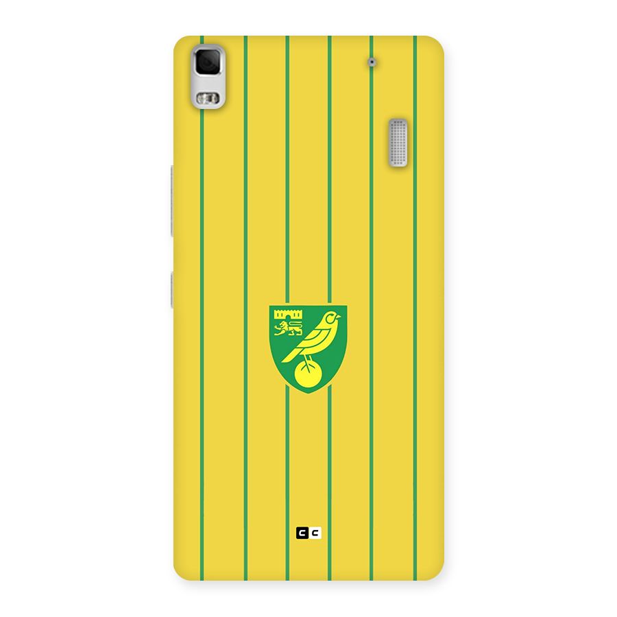 Norwich City Back Case for Lenovo K3 Note