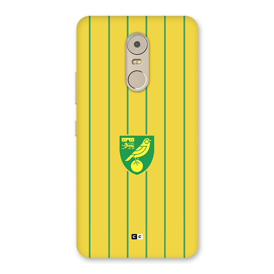 Norwich City Back Case for Lenovo K6 Note