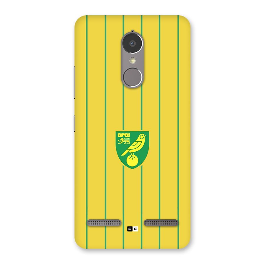 Norwich City Back Case for Lenovo K6 Power