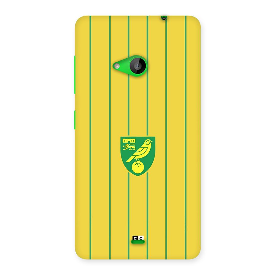 Norwich City Back Case for Lumia 535