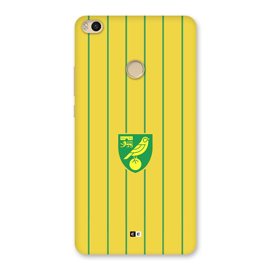 Norwich City Back Case for Mi Max 2