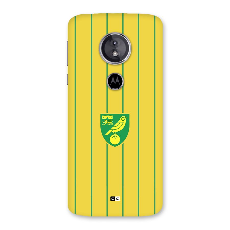 Norwich City Back Case for Moto E5
