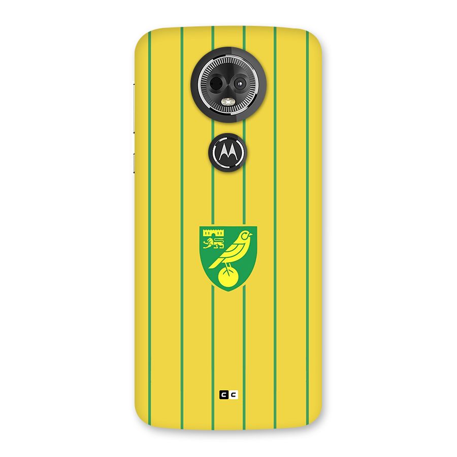 Norwich City Back Case for Moto E5 Plus