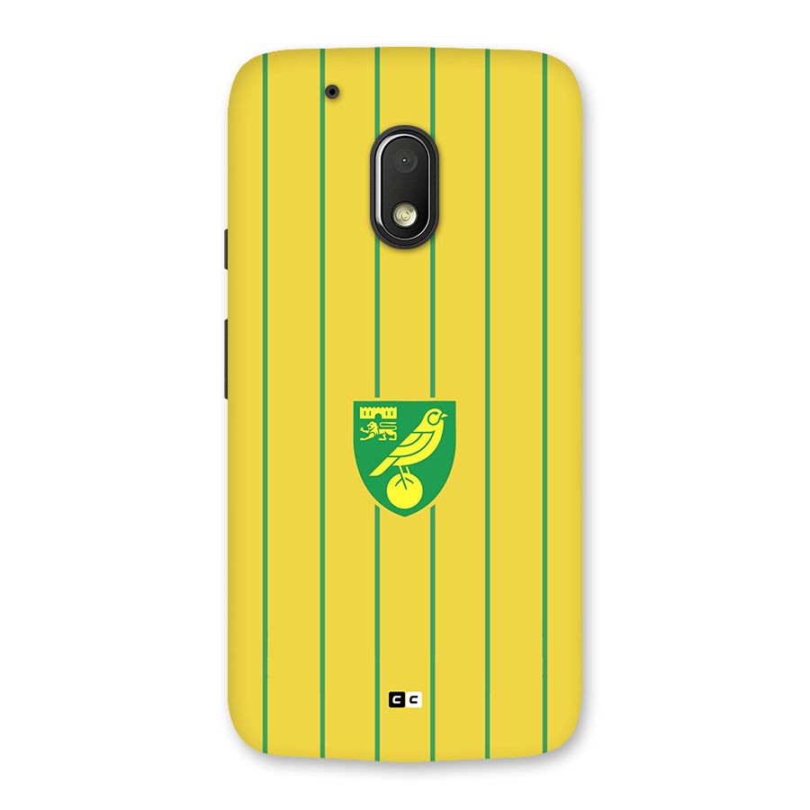 Norwich City Back Case for Moto G4 Play