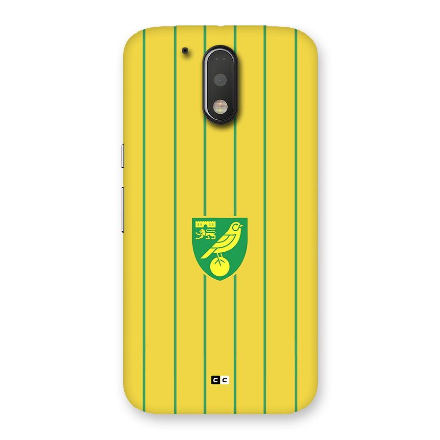 Norwich City Back Case for Moto G4 Plus