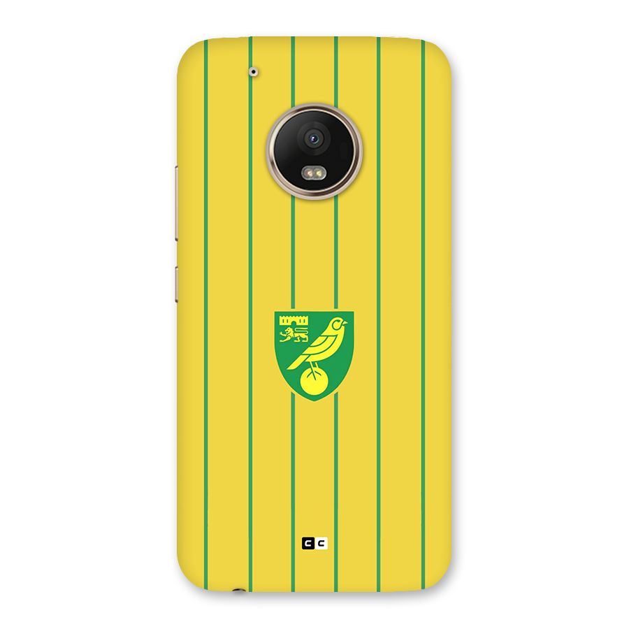 Norwich City Back Case for Moto G5 Plus