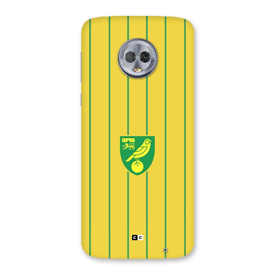 Norwich City Back Case for Moto G6 Plus