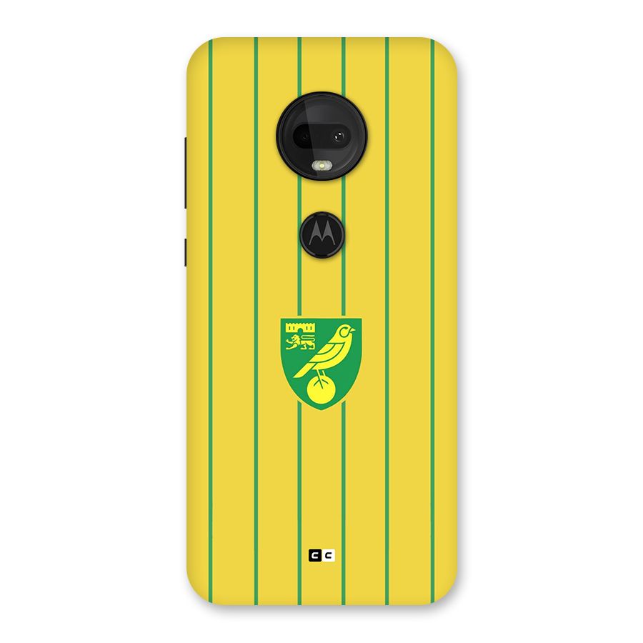 Norwich City Back Case for Moto G7