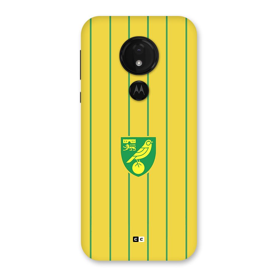 Norwich City Back Case for Moto G7 Power