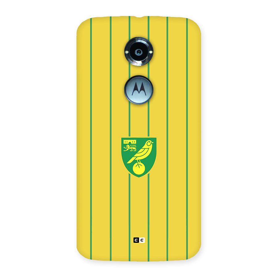 Norwich City Back Case for Moto X2