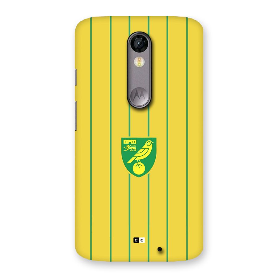 Norwich City Back Case for Moto X Force