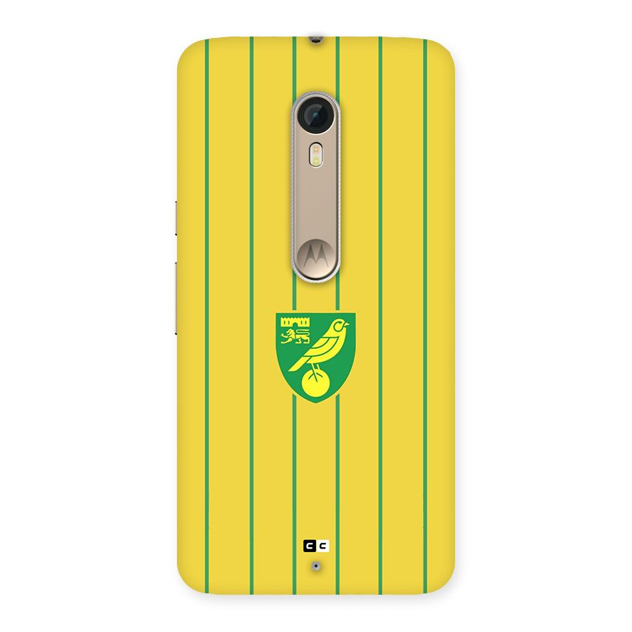 Norwich City Back Case for Moto X Style