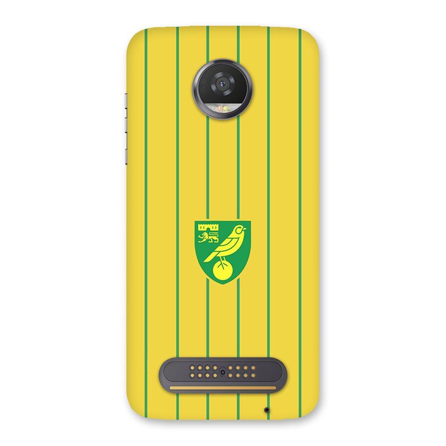 Norwich City Back Case for Moto Z2 Play