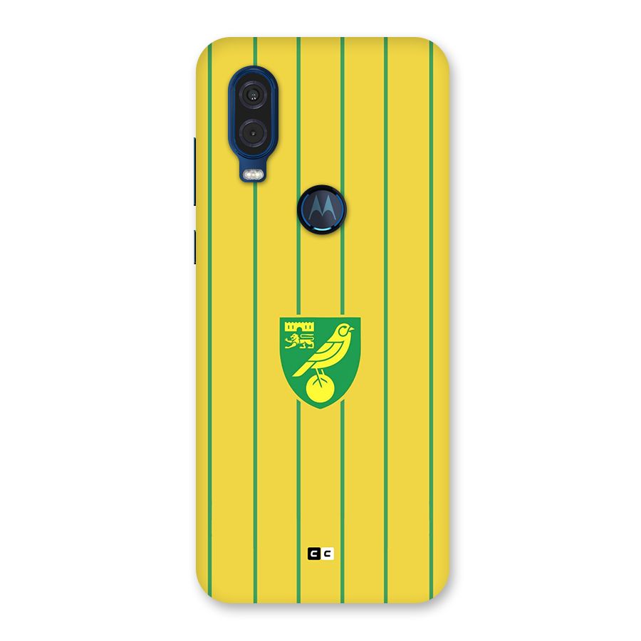 Norwich City Back Case for Motorola One Vision