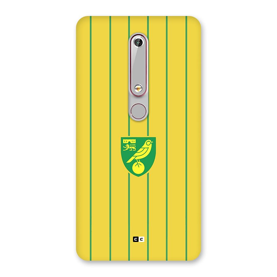Norwich City Back Case for Nokia 6.1