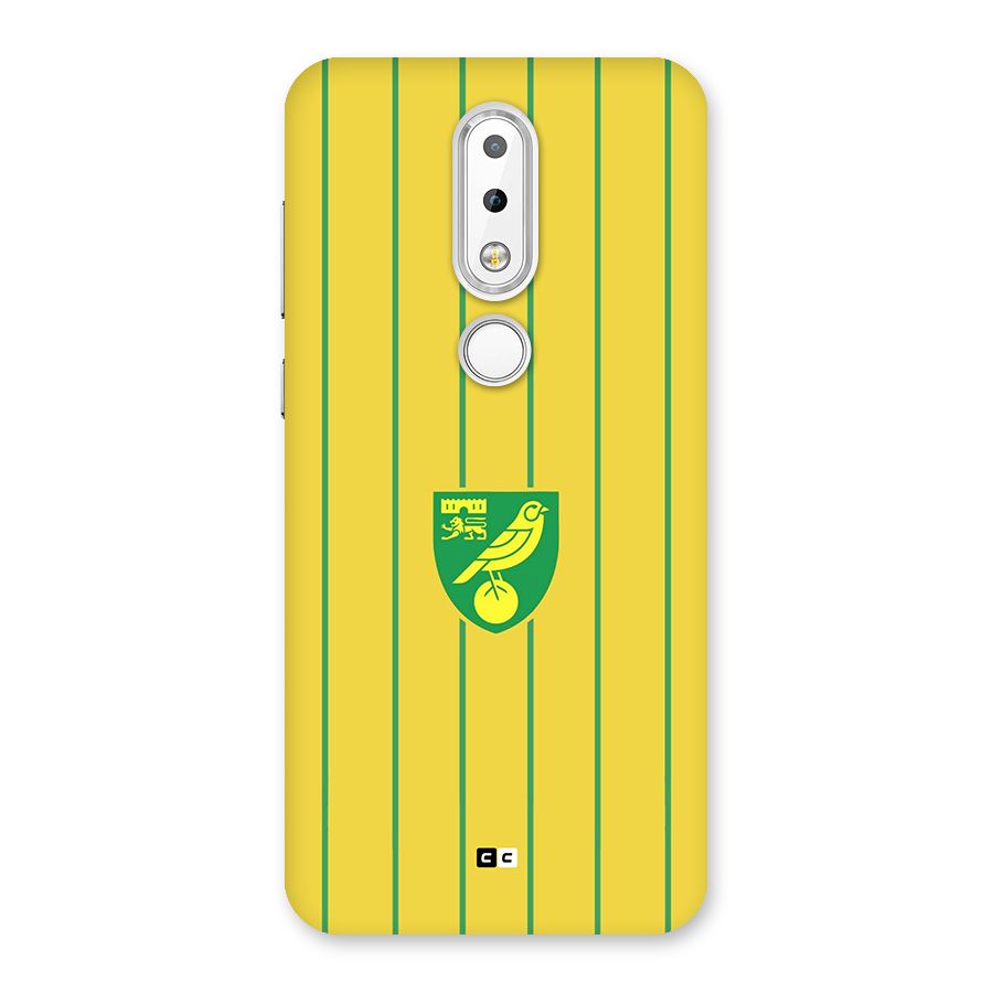 Norwich City Back Case for Nokia 6.1 Plus