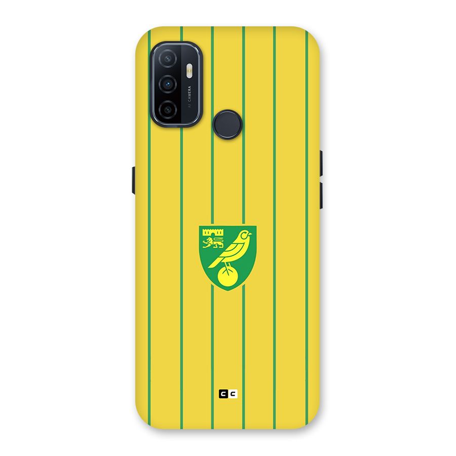 Norwich City Back Case for Oppo A53