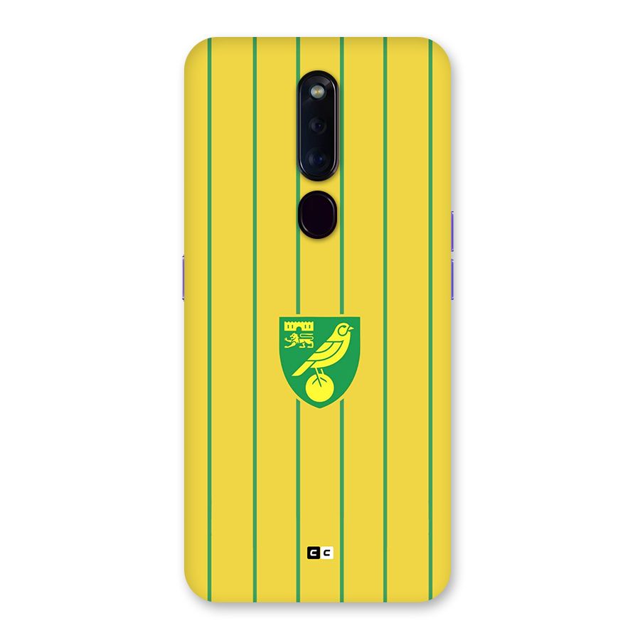 Norwich City Back Case for Oppo F11 Pro