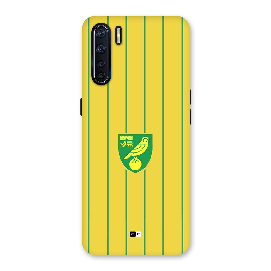 Norwich City Back Case for Oppo F15