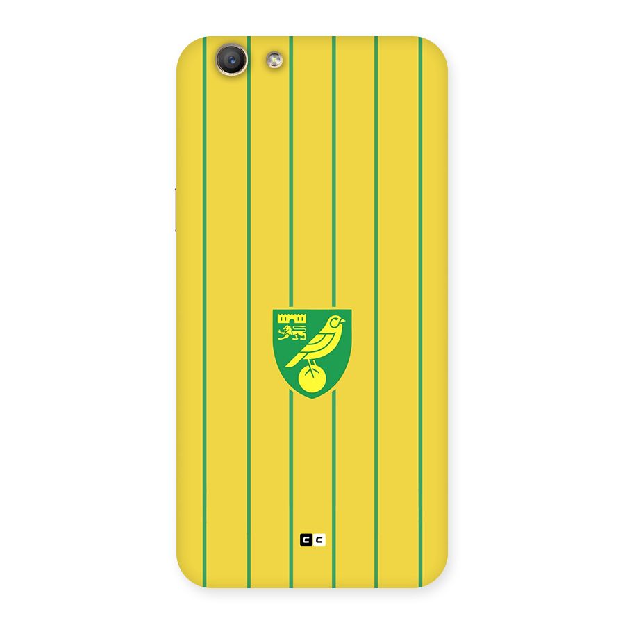 Norwich City Back Case for Oppo F1s