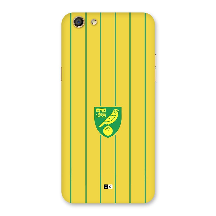 Norwich City Back Case for Oppo F3