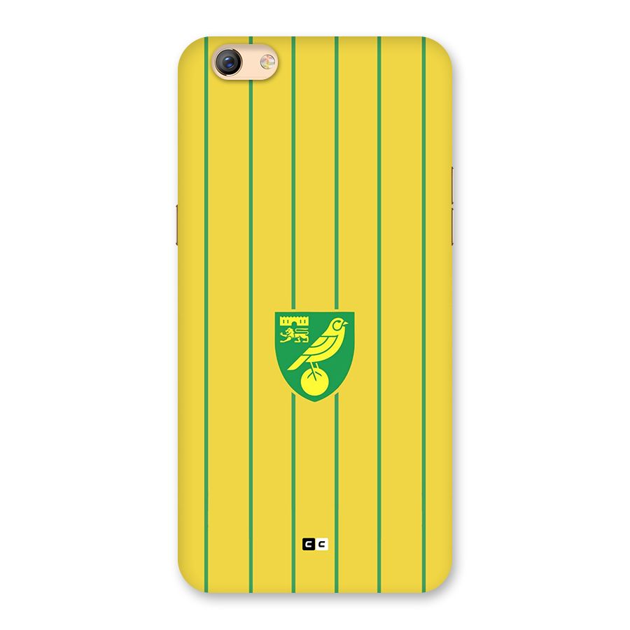 Norwich City Back Case for Oppo F3 Plus