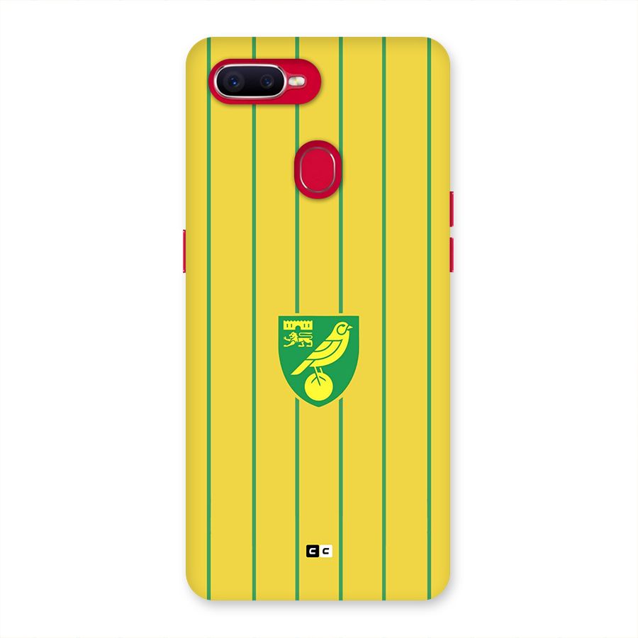 Norwich City Back Case for Oppo F9 Pro