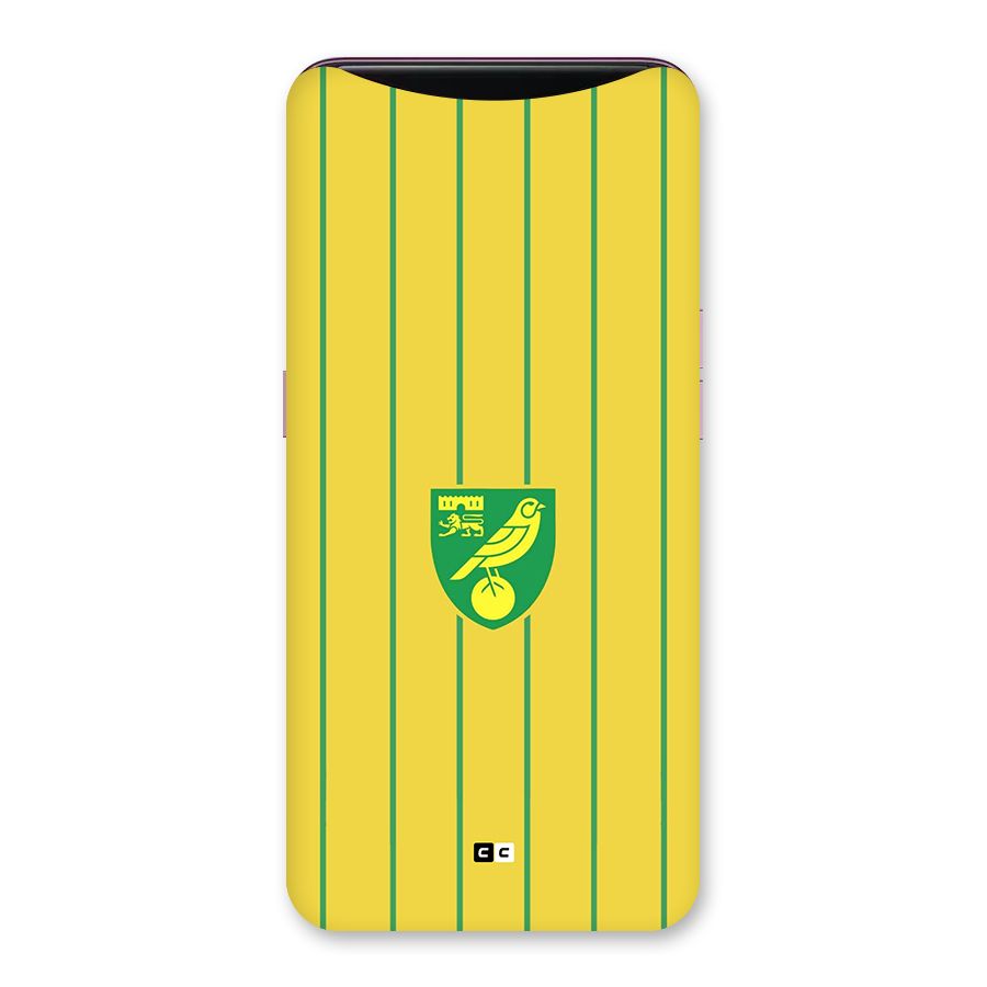 Norwich City Back Case for Oppo Find X