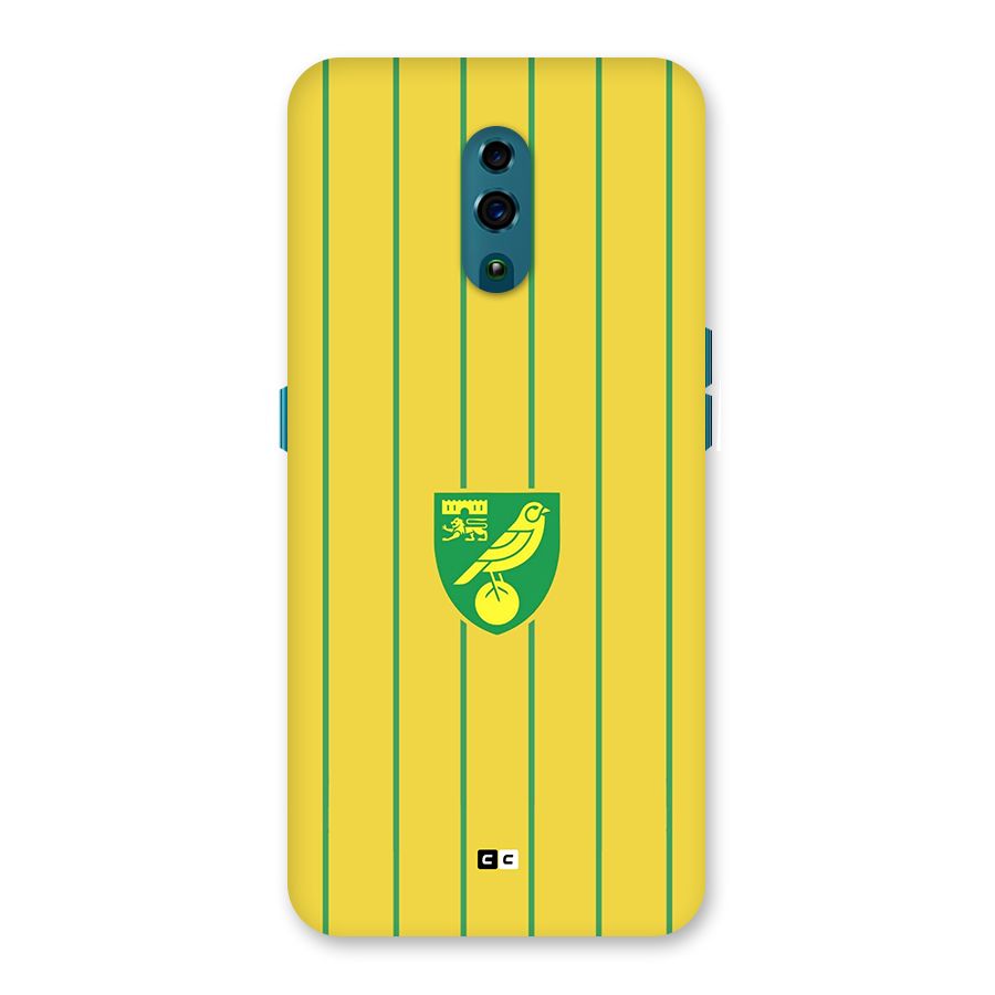 Norwich City Back Case for Oppo Reno