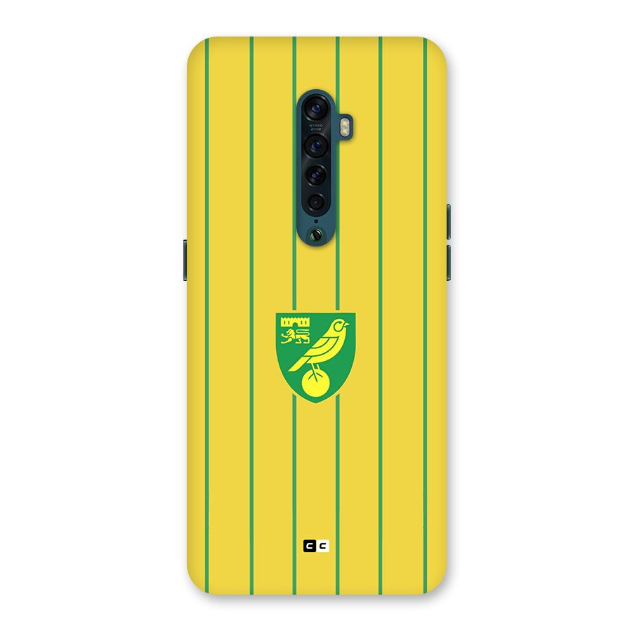 Norwich City Back Case for Oppo Reno2
