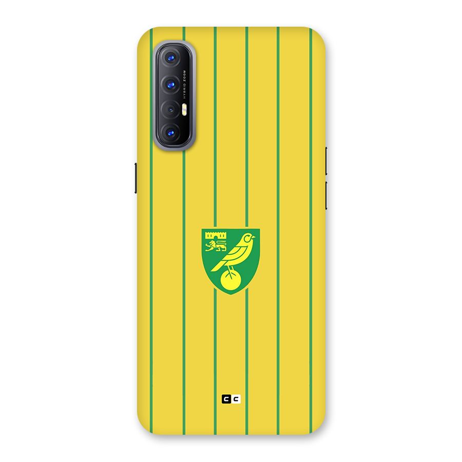 Norwich City Back Case for Oppo Reno3 Pro
