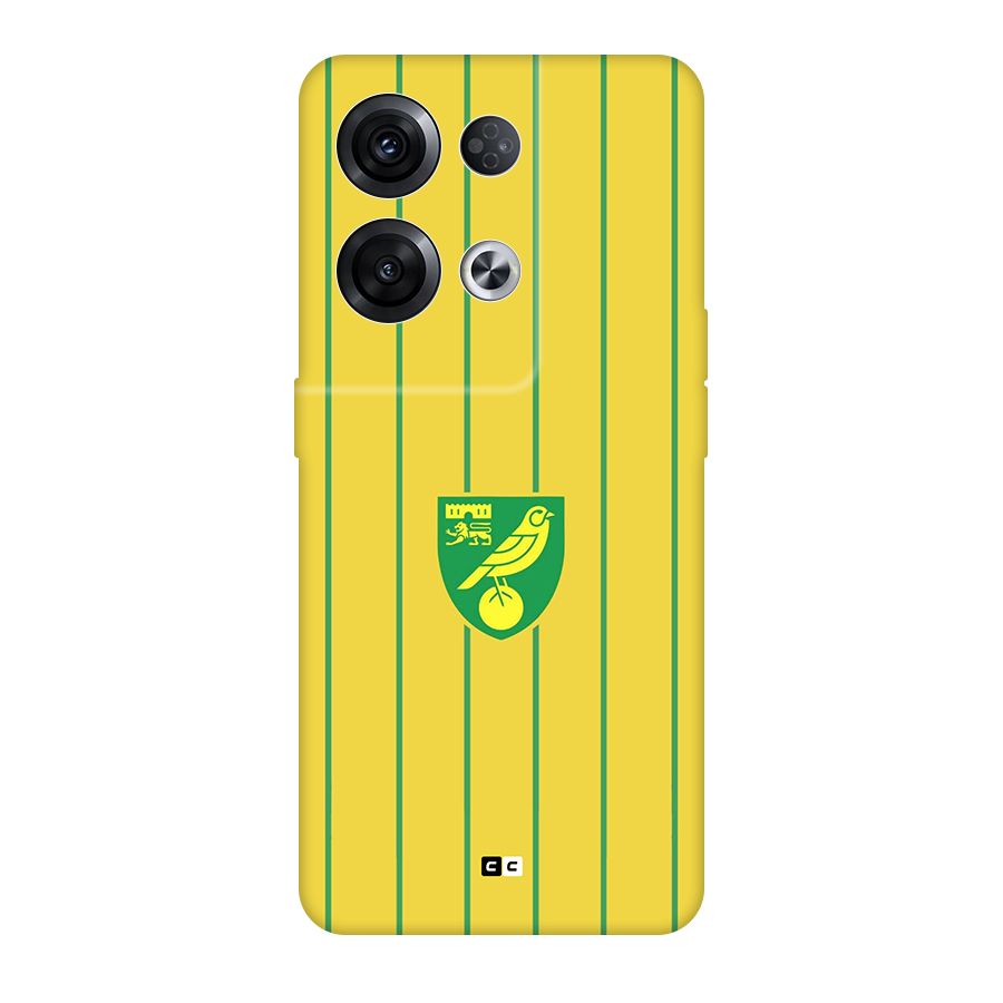 Norwich City Back Case for Oppo Reno8 Pro 5G