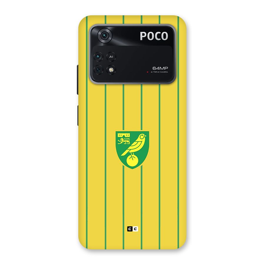 Norwich City Back Case for Poco M4 Pro 4G