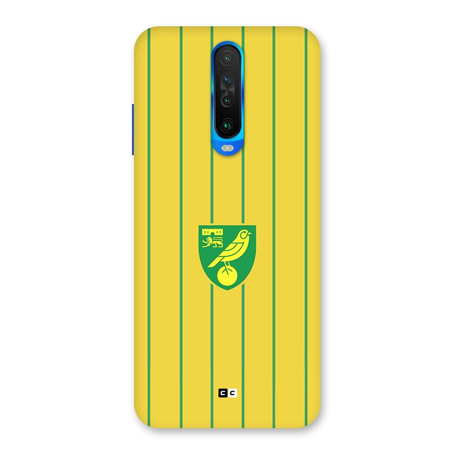 Norwich City Back Case for Poco X2