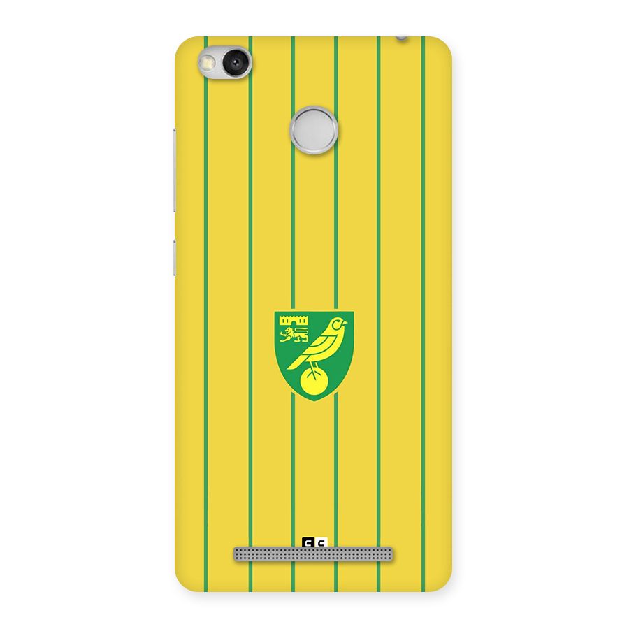 Norwich City Back Case for Redmi 3S Prime