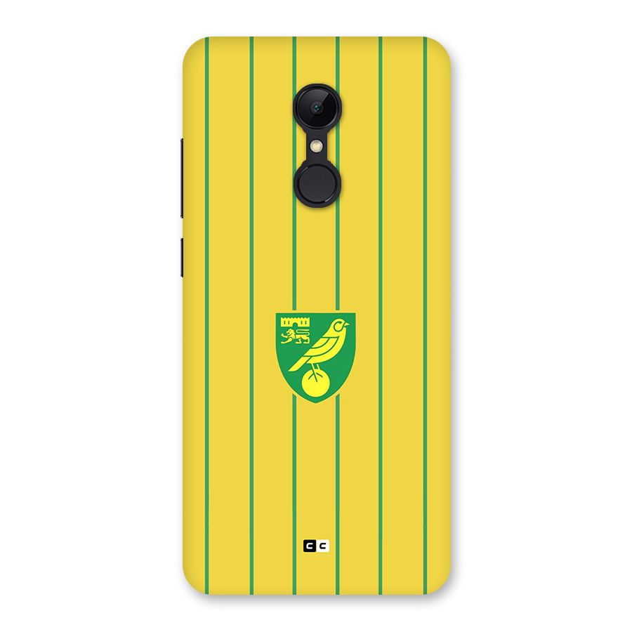 Norwich City Back Case for Redmi 5