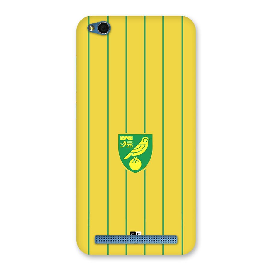 Norwich City Back Case for Redmi 5A
