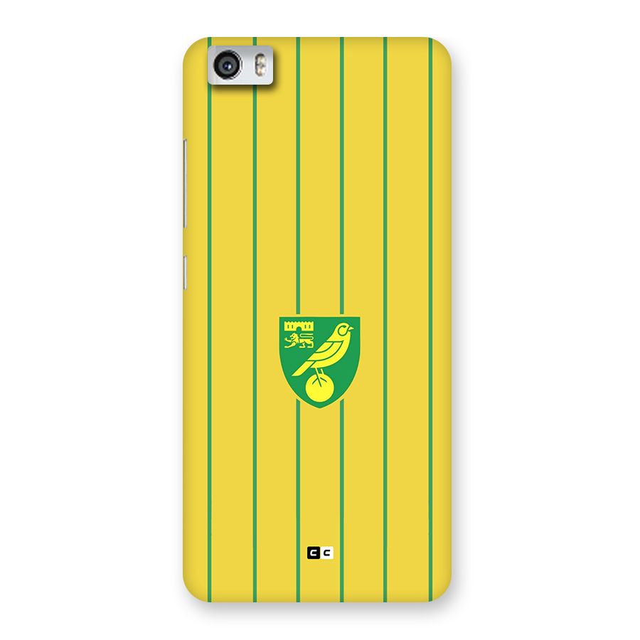 Norwich City Back Case for Redmi Mi 5