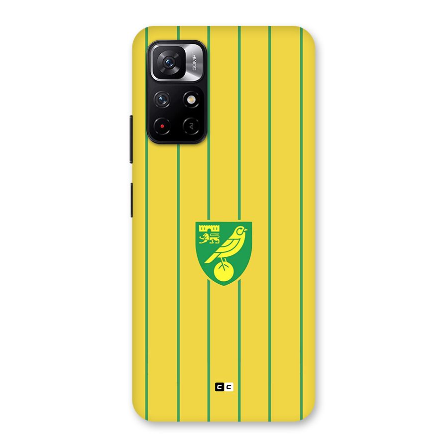 Norwich City Back Case for Redmi Note 11T 5G