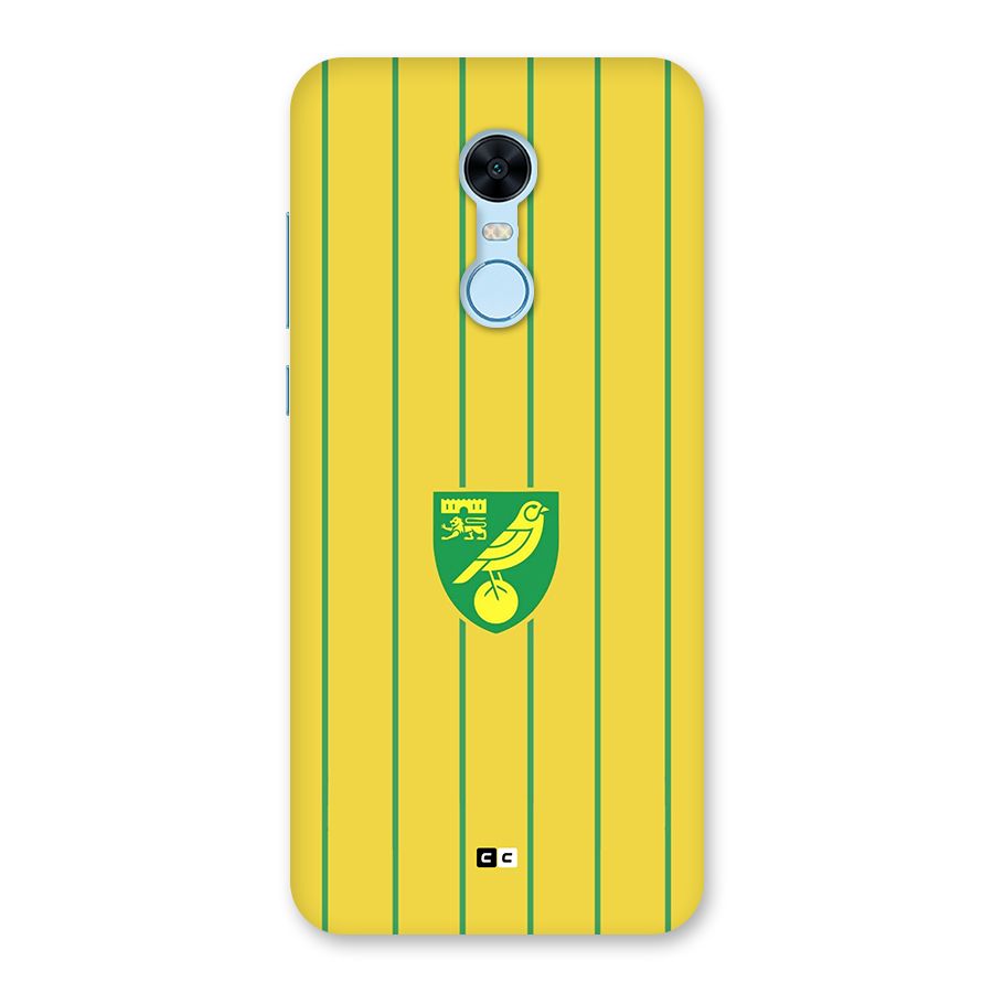 Norwich City Back Case for Redmi Note 5