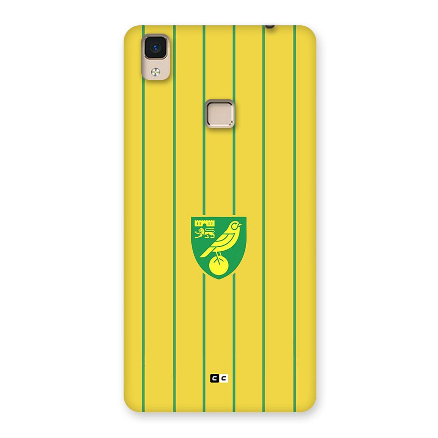 Norwich City Back Case for V3 Max