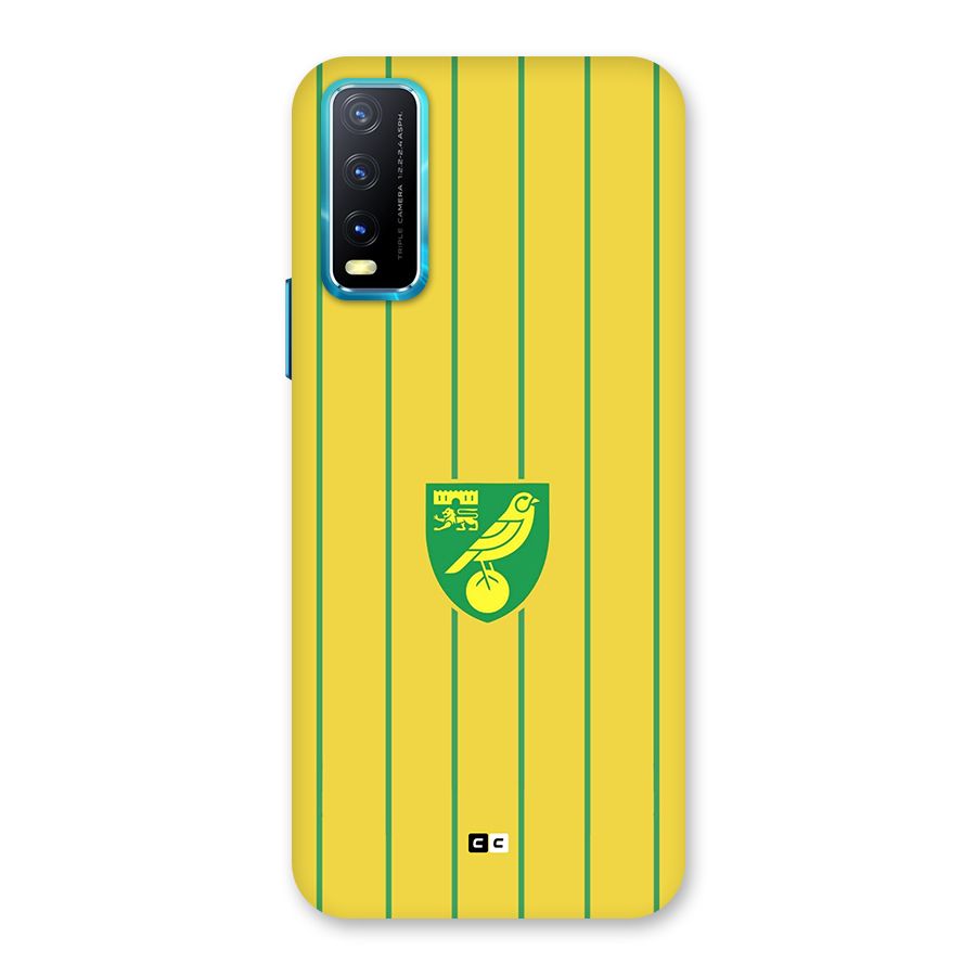 Norwich City Back Case for Vivo Y20G