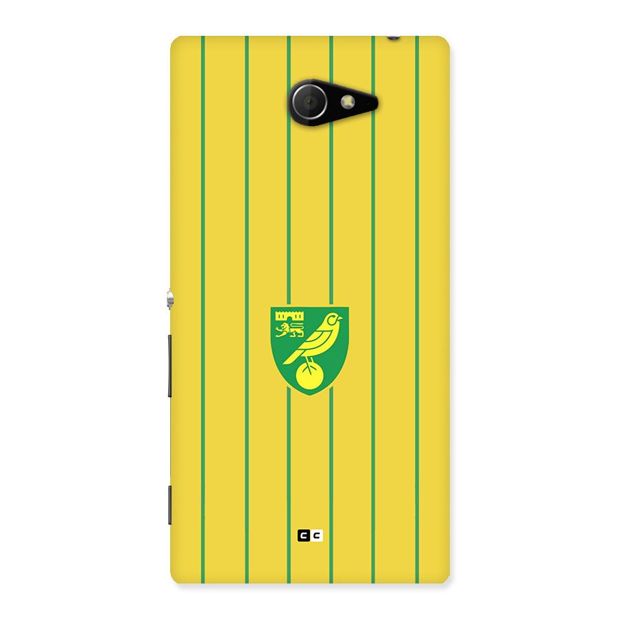 Norwich City Back Case for Xperia M2