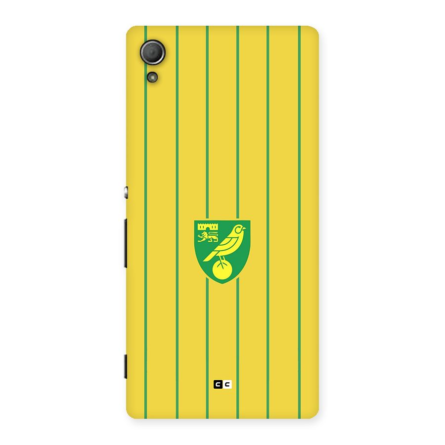 Norwich City Back Case for Xperia Z3 Plus
