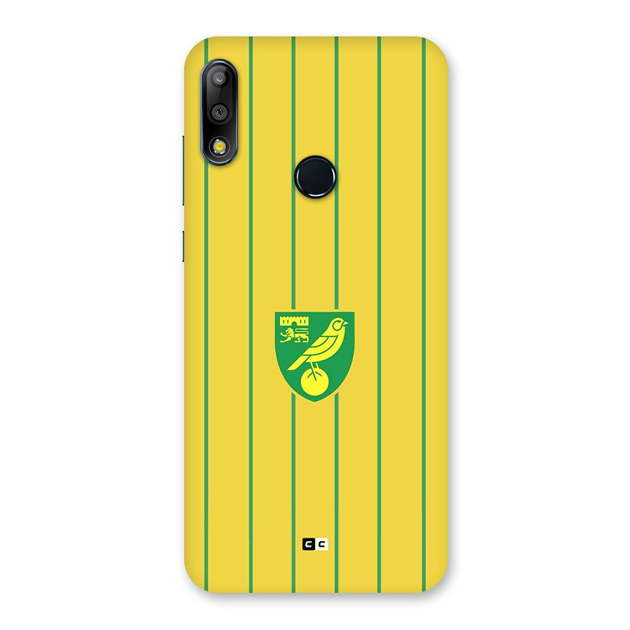 Norwich City Back Case for Zenfone Max Pro M2